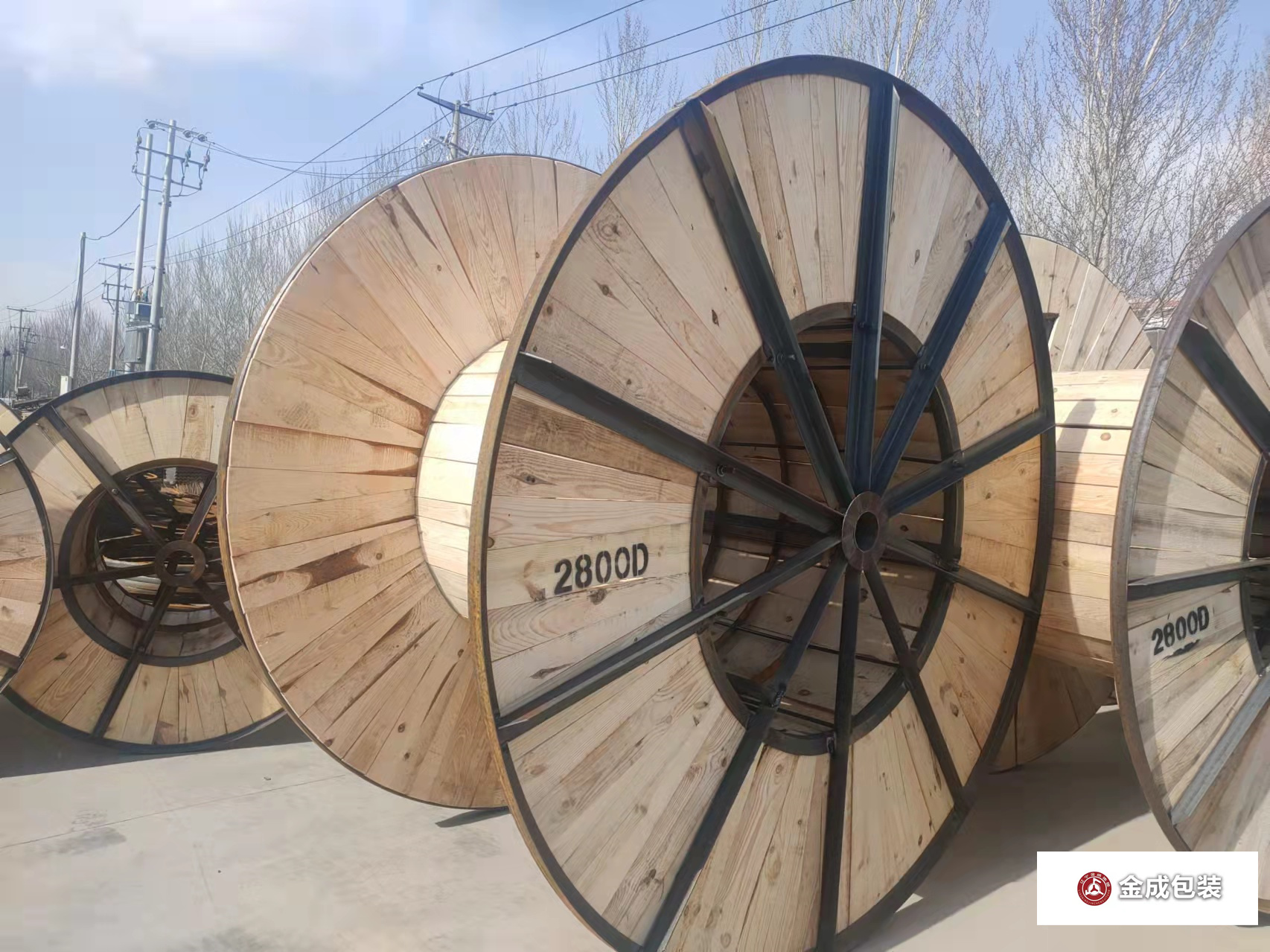 鐵木電(dian)纜盤3